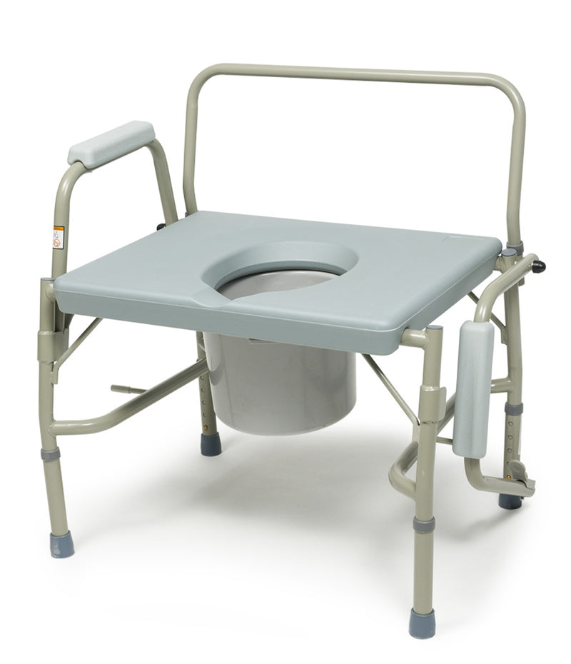Graham Field Lumex Imperial Collection 3-in-1 Steel Drop Arm Commode, 600 lb. Weight Capacity ( Packaging - 1 each )