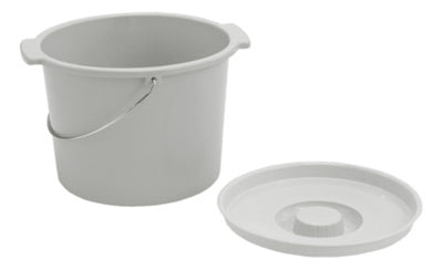 Graham Field Lumex Large Capacity Commode Pail ( Packaging - Case of 6 ) ( Color - Grey )