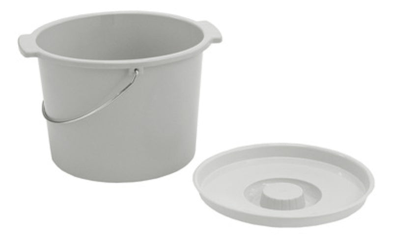 Graham Field Lumex Large Capacity Commode Pail ( Packaging - Case of 6 ) ( Color - Grey )
