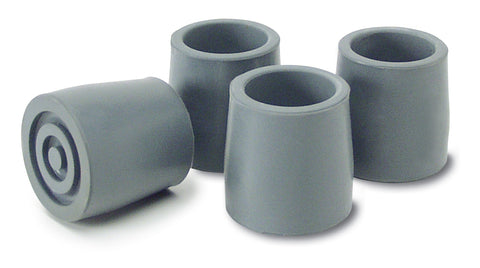 Graham Field Replacement tips for 2190A, 2195A, and 2232A commodes ( Color - Grey ) ( Packaging - Bag of 4 )