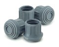 Graham Field Replacement tips for 7103 and 7446A commodes ( Color - Grey ) ( Packaging - Bag of 4 )