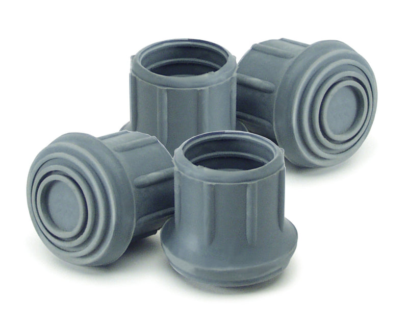 Graham Field Replacement tips for 7103 and 7446A commodes ( Color - Grey ) ( Packaging - Bag of 4 )