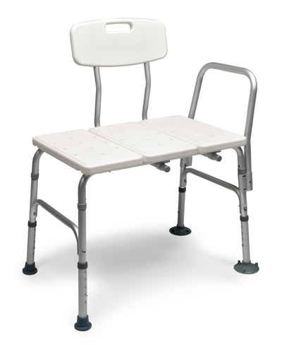 Graham Field Lumex Maxi-Drain Transfer Bench ( Packaging - Case of 2 ) ( Color - Grey )