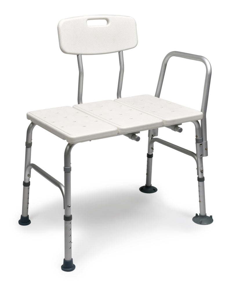 Graham Field Lumex Maxi-Drain Transfer Bench ( Packaging - Case of 2 ) ( Color - Grey )