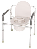 Graham Field 3-in-1 Folding Aluminum Commode( Packaging - Case )