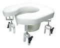 Graham Field Lumex Multi-Position Open Padded Raised Toilet Seat ( Packaging - Each of 1 )