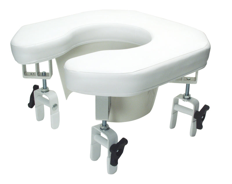 Graham Field Lumex Multi-Position Open Padded Raised Toilet Seat ( Packaging - Each of 1 )