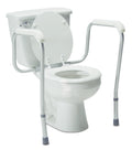 Graham Field Lumex Versaframe Toilet Safety Rail, Adjustable Height ( Packaging - Case of 4 )