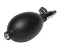 Graham Field Standard Bulb: Standard End Valve & Air Release Valve, Black, Latex (Color - Black) (Packaging - Each)