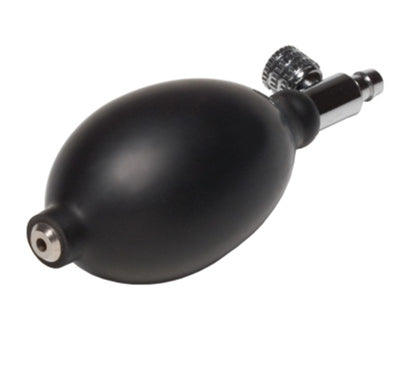 Graham Field Standard Bulb: Standard End Valve & Air Release Valve, Black, Latex (Color - Black) (Packaging - Each)