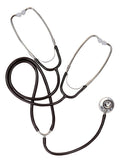 Graham Field Teaching Stethoscope DUAL HEAD ( Color - Black ) ( Packaging - Each of 1 )