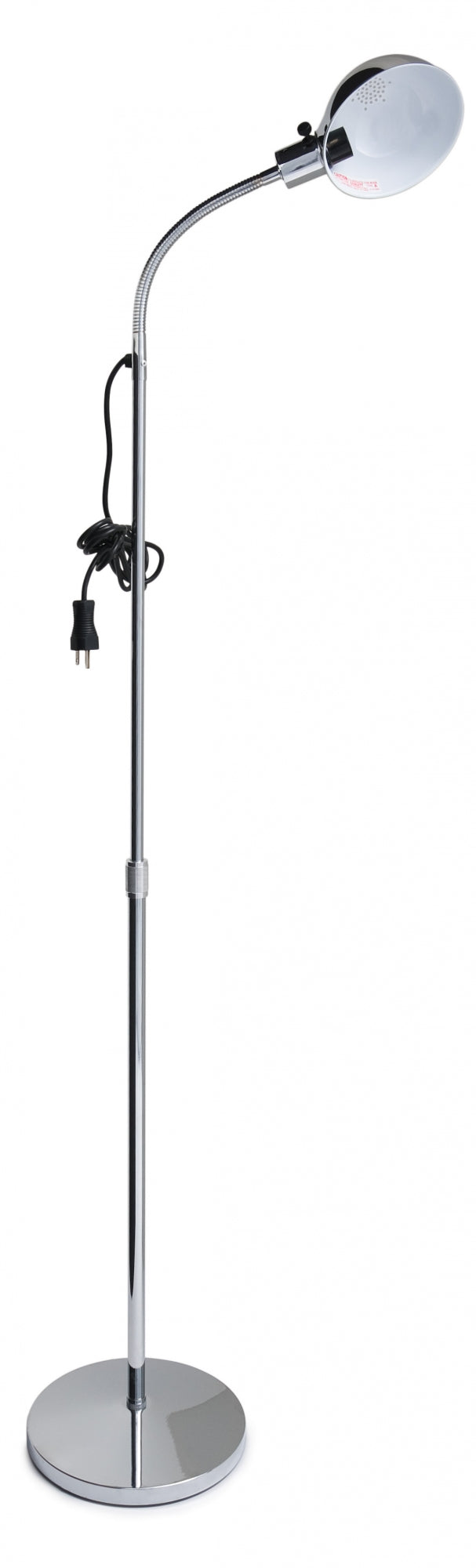 Graham Field Gooseneck Exam Lamp with Chrome-Plated Base, Hospital Grade Plug, SOK-IT-GUARD Safety Lock ( Color - Chrome ) ( Packaging - Each of 1 )