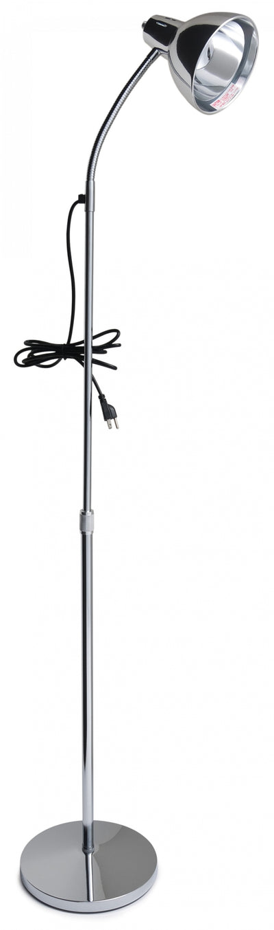 Graham Field Deluxe Gooseneck Exam Lamp with Chrome-Plated Base, 3 Wire, SOK-IT-GUARD Safety Lock ( Color - Chrome ) ( Packaging - Each of 1 )
