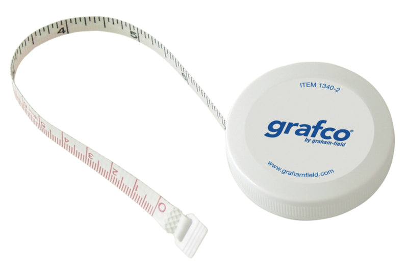 Graham Field Tape Measure 72" length, ¼" width ( Packaging - Box of 6 )