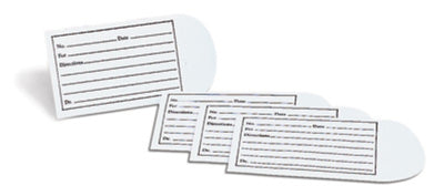 Graham Field Printed Pill Envelope Apply moisture to seal. Size: 3 ½" x 2 ½" ( Packaging - Box of 1000 )