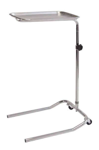 Graham Field INSTRUMENT TABLE MAYO TYPE Tray - 12.5" x 19" (31.8 x 48.3 cm) Adjustable Height: 31" - 50" (78.7 - 127 cm) ( Packaging - Each of 1 )