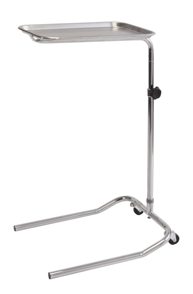 Graham Field INSTRUMENT TABLE MAYO TYPE Tray - 12.5" x 19" (31.8 x 48.3 cm) Adjustable Height: 31" - 50" (78.7 - 127 cm) ( Packaging - Each of 1 )