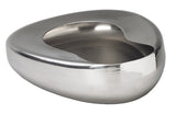 Graham Field Stainless Steel Bed Pan Adult: 14" x 11 3/8" (35.6 x 28.9 cm) Front height: 4 3/8" (11.1 cm) Rear height: 2 5/8" (6.7 cm) Weight capacity: 500lb (226.8 kg) ( Packaging - Each of 1 )