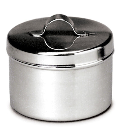 Graham Field Stainless Steel Ointment Jar 2 ½" x 3 1/8" (6.4 x 7.9 cm) Capacity: 8 oz (236.6 ml) ( Packaging - Each of 1 )