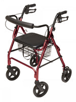 Graham Field Lumex Walkabout Four-Wheel Contour Deluxe Rollator ( Packaging - Each of 1 )
