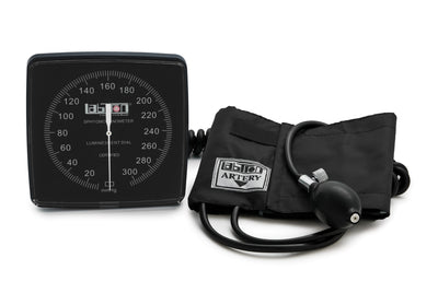 Graham Field Wallmax™ Aneroid Sphygmomanometer Adult, Latex Free ( Color - Black Cuff and Faceplate )