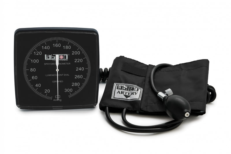 Graham Field Wallmax™ Aneroid Sphygmomanometer Adult, Latex Free ( Color - Black Cuff and Faceplate )