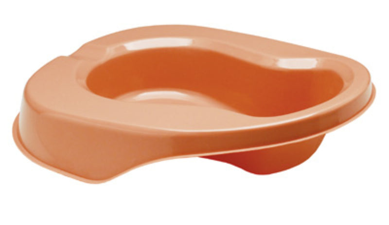 Graham Field Stackable Bedpan Rose ( Color - MAUVE ) ( Packaging - Case of 50 )