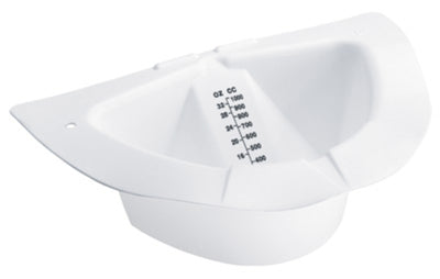 Graham Field Nuns Cap Specimen Container Collection Bowl ( Color - White ) ( Packaging - Case of 100 )