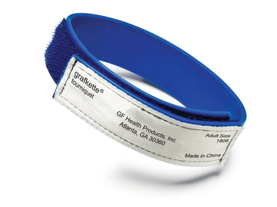 Graham Field Grafkette™ Tourniquet Adult – 14 ½" x 1" Not made with natural rubber latex ( Packaging - Box of 12 )