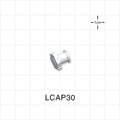 Female Luer Cap, Non-Vented, White, 100/Bag -  - LCAP30