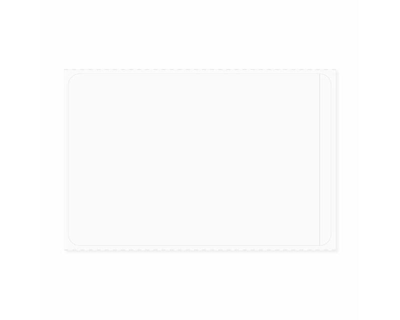 PDC Label Direct Thermal Piggyback Paper Permanent 3" Core 3x2" White 1500 per Roll | LDPB150