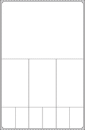 PDC Label Meditech Direct Thermal Paper Permanent 3" Core 3 3/8"x5 1/4" White 500 per Roll, 2 Rolls per Case | LDWHP146