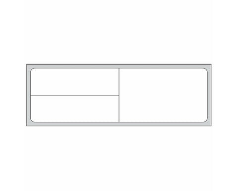 PDC Label Meditech Direct Thermal Paper Extra Permanent 3" Core 4"x1 1/4" White 3600 per Roll | LDWXP64