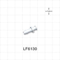 Female Luer Lock, Barbed, Natural, 100/Bag - Fits 3/16 inch ID Tubing (0.188 inch, 4.76 mm) - LF6130