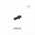 Female Luer Lock, Barbed, Black, 100/Bag - Fits 3/16 inch ID Tubing (0.188 inch, 4.76 mm) - LF6131
