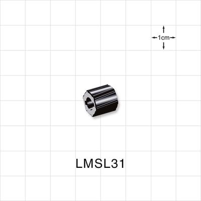 Fixed Lock Ring, Black, 100/Bag -  - LMSL31