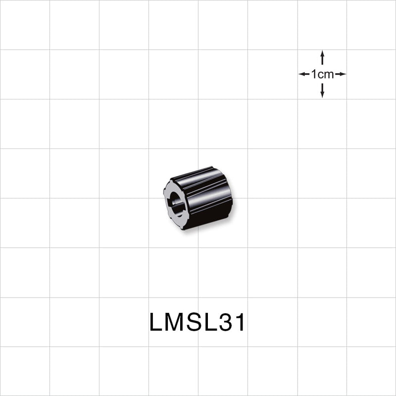 Fixed Lock Ring, Black, 100/Bag -  - LMSL31