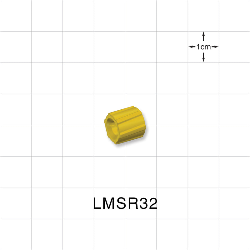 Spin Lock Ring, Yellow, 100/Bag -  - LMSR32