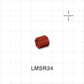 Spin Lock Ring, Red, 100/Bag -  - LMSR34