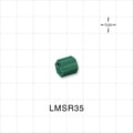 Spin Lock Ring, Green, 100/Bag -  - LMSR35