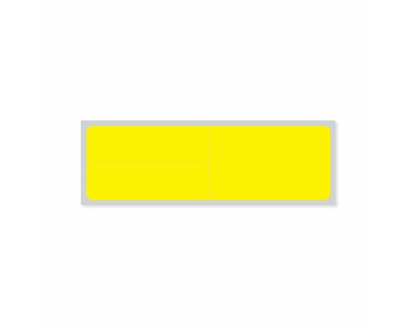 PDC Label Meditech Direct Thermal Paper Extra Permanent 3" Core 4"x1 1/4" Yellow 3600 per Roll | LMXPY91