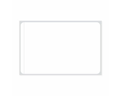 PDC Label Thermal Transfer Piggyback Paper Permanent 3" Core 3" X 2" White 2000 per Roll | LTPB547