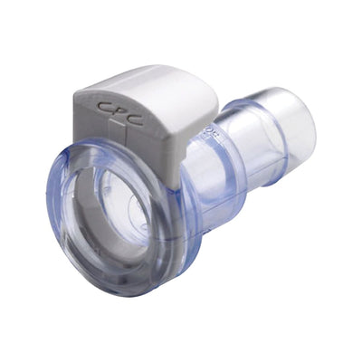 MPC Connector, Body, Non-Valved, Barbed - Fits 1/4 inch ID Tubing (0.25 inch, 6.35 mm) - MPC17004T03