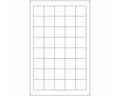PDC Slide Label Paper Permanent 7/8" X 7/8" White, 40 per Sheet, 25 Sheets per Box | MSS-78