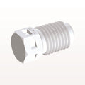 Threaded Plug, White, 100/Bag - 1/16 NPT Thread - N2P30