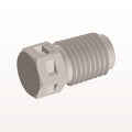 Threaded Plug, Natural, 100/Bag - 1/16 NPT Thread - N2P