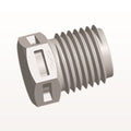 Threaded Plug, White, 100/Bag - 1/4" NPT Thread - N8P