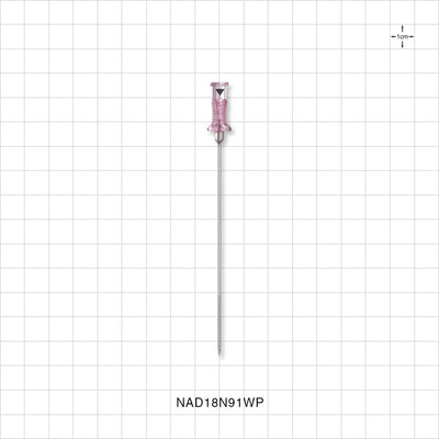 Merit Advance™ Angiographic Needle with Protector, Normal Wall; 25/Bag - 18 G; Fits 0.038 inch OD Guide Wire; 3.5 inch (1 mm, 89 mm) - NAD18N91WP