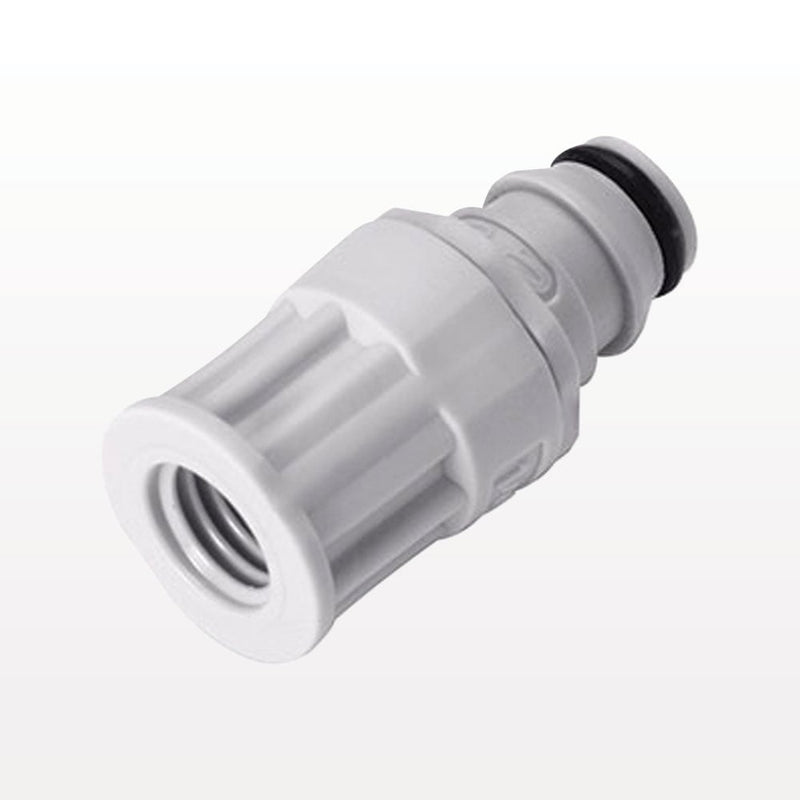NS1 Connector, Insert, Valved, Threaded - 1/4"-28 Flat Bottom Port - NS1D26042812