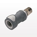 NS4 Connector, Insert, Valved, Ferruleless - Fits 1/4 inch ID x 3/8 inch OD Tubing (0.25 inch x 0.375 inch, 6.35 mm x 9.53 mm) - NS4D13006